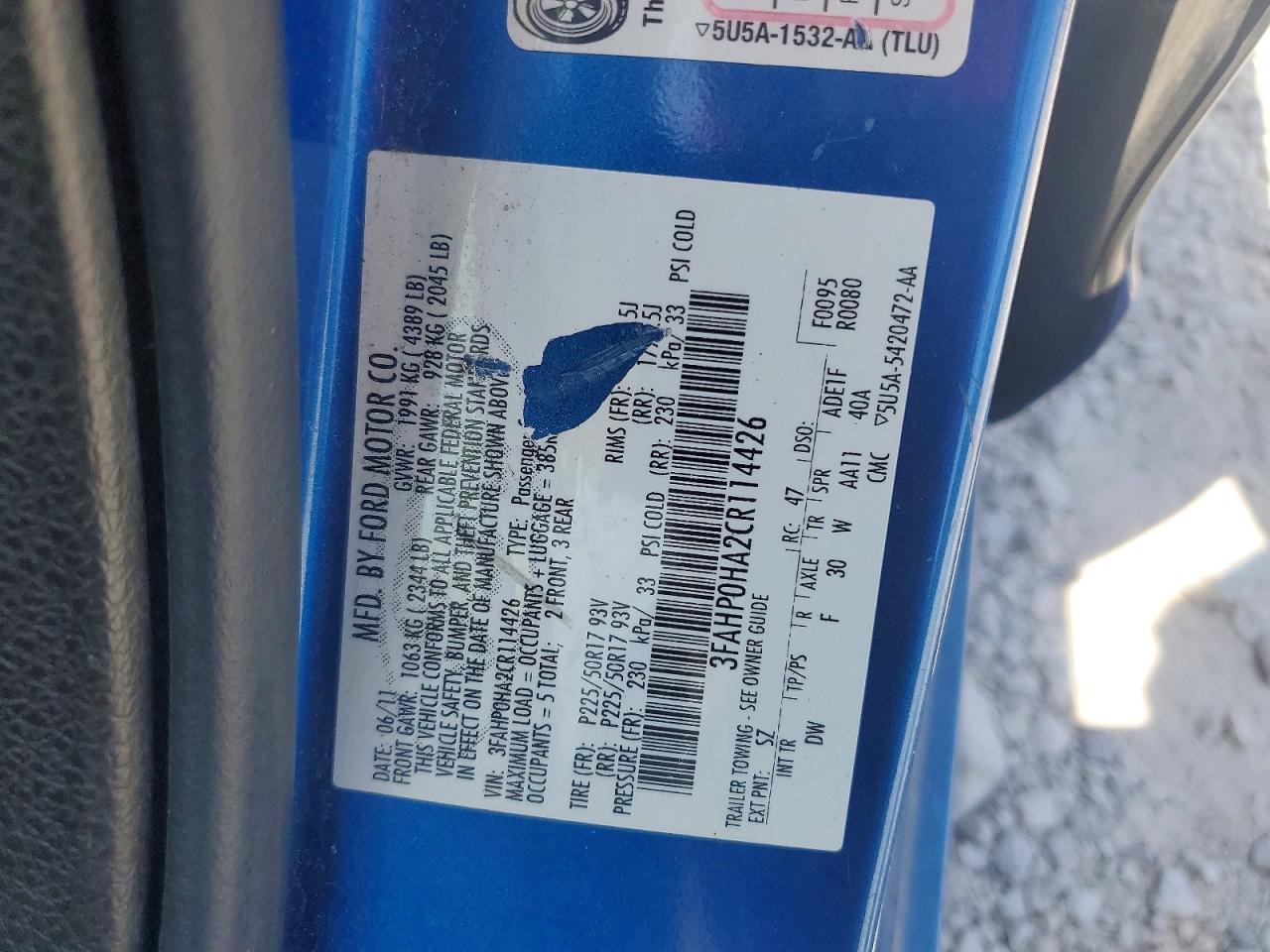 Ford Fusion Se