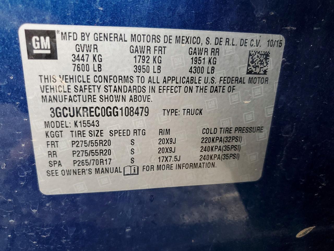 Chevrolet Silverado K1500 Lt