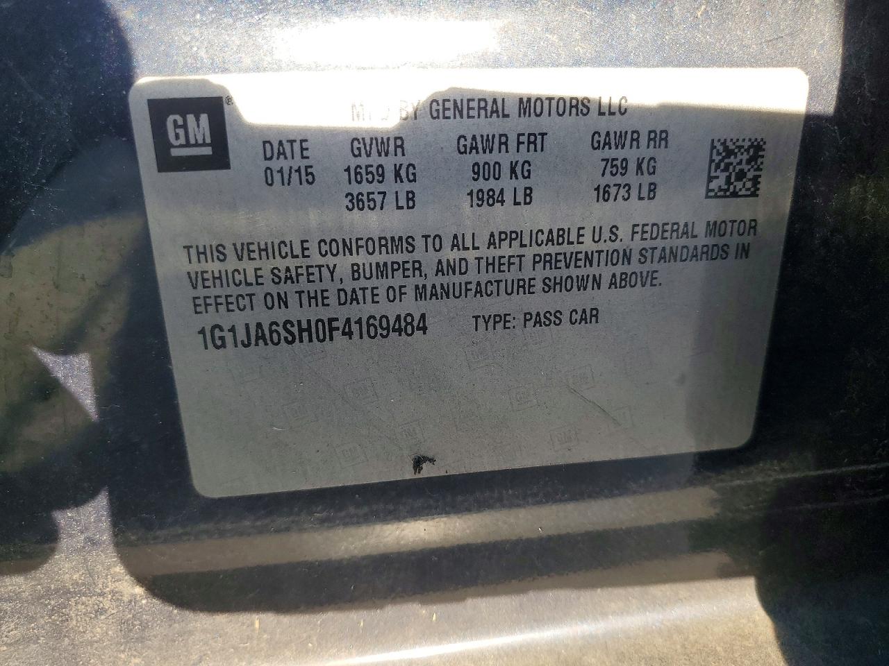 Chevrolet Sonic Ls