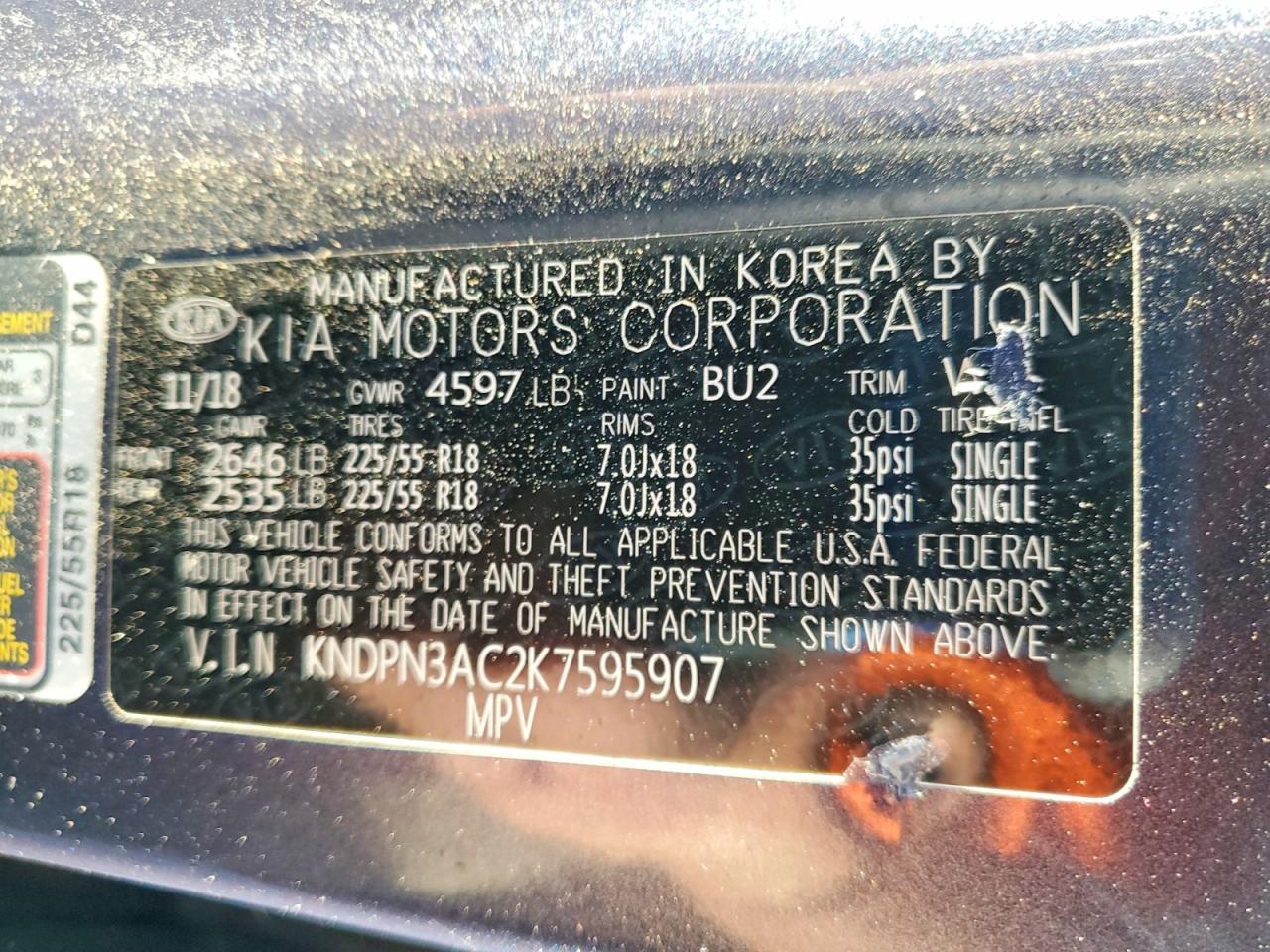 Kia Sportage Ex