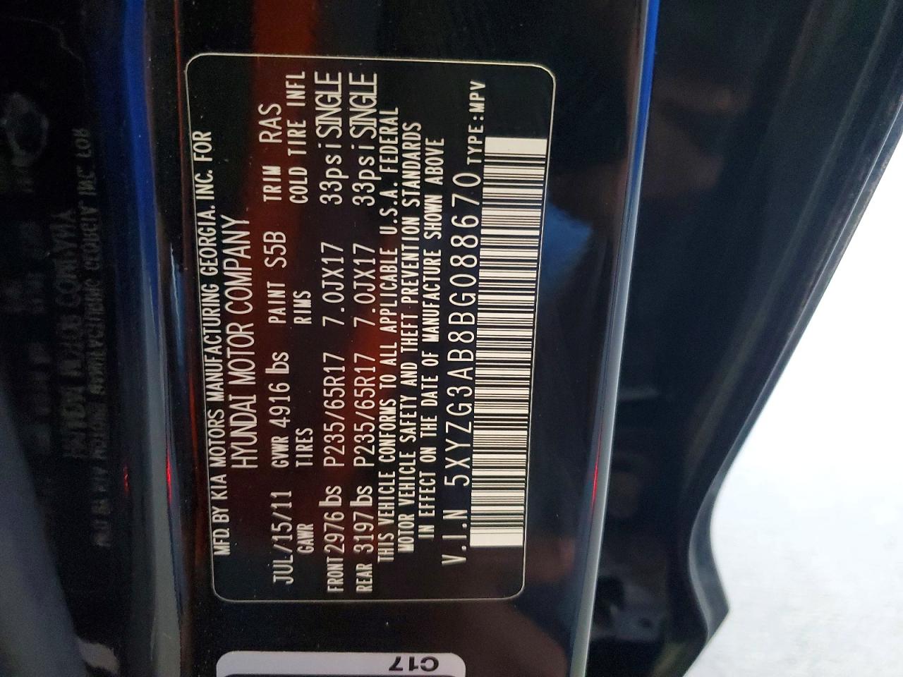 Hyundai SANTA FE Gls