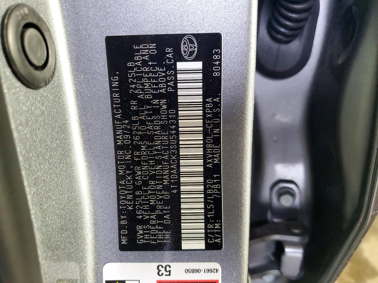 Toyota Camry Xse