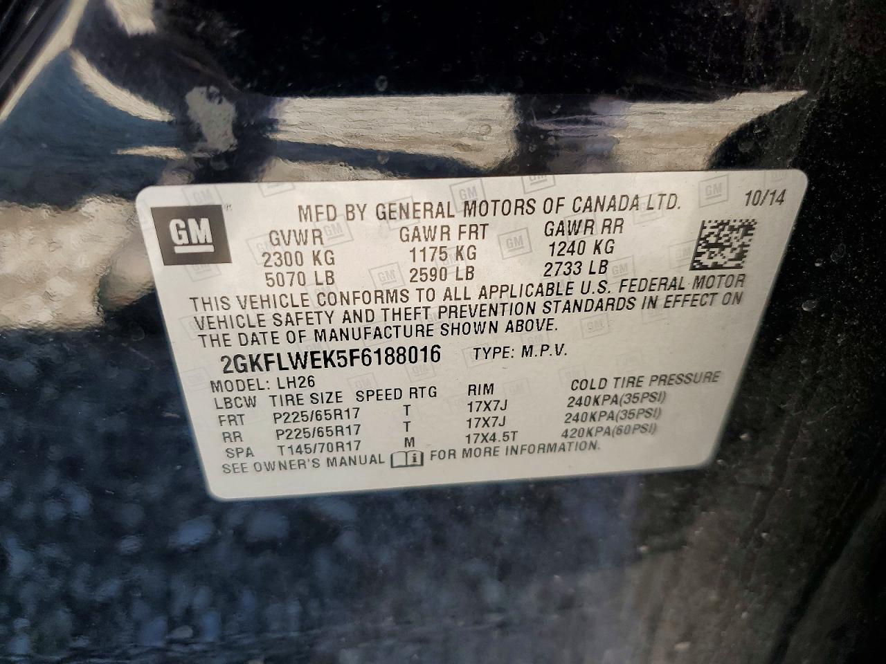 GMC Terrain Sle