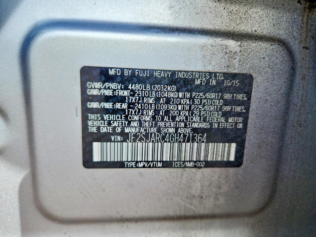 Subaru Forester 2.5i Limited