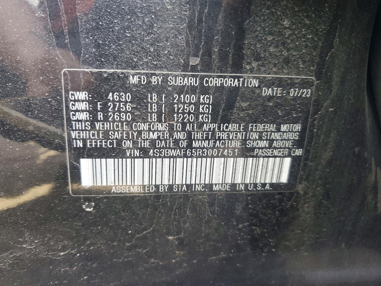 Subaru Legacy Premium