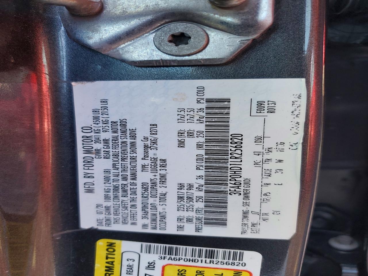 Ford Fusion Se