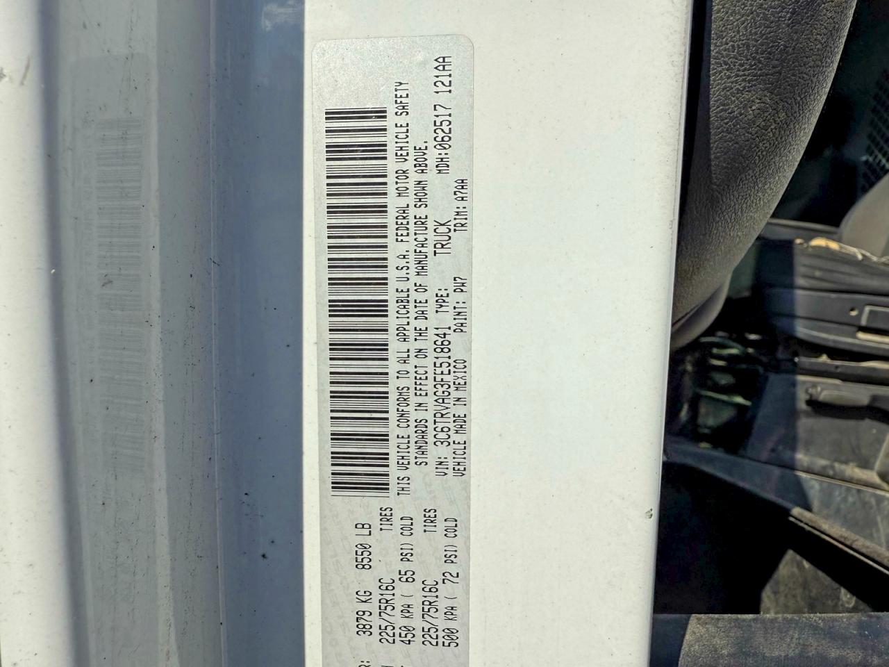 Ram Promaster 1500 Standard