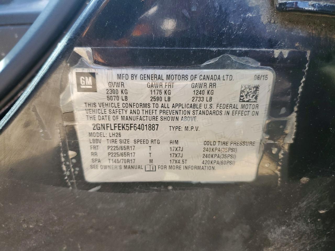 Chevrolet Equinox Lt