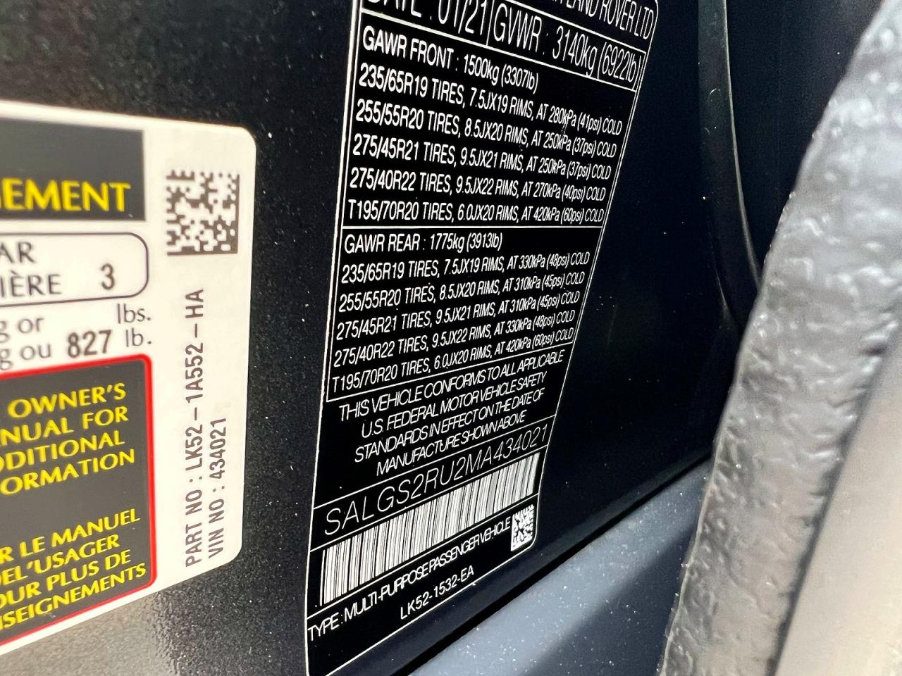 Land Rover Range Rover Hse Westminster Edition