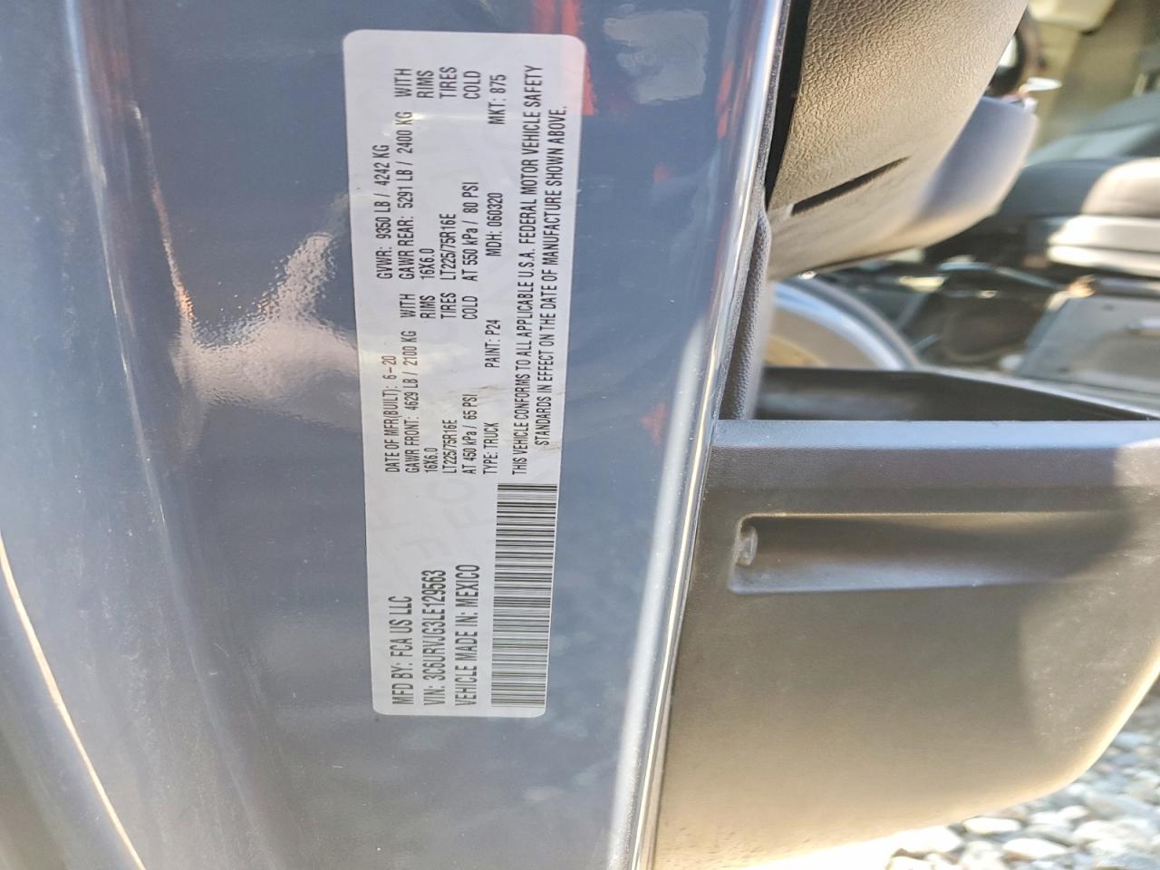 Ram Promaster 3500 High