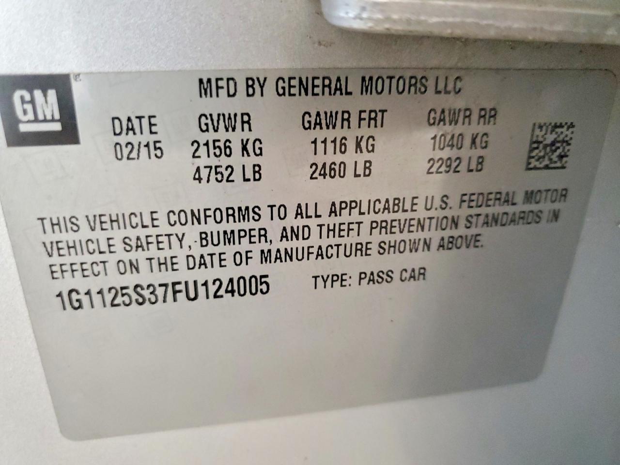 Chevrolet Impala Lt