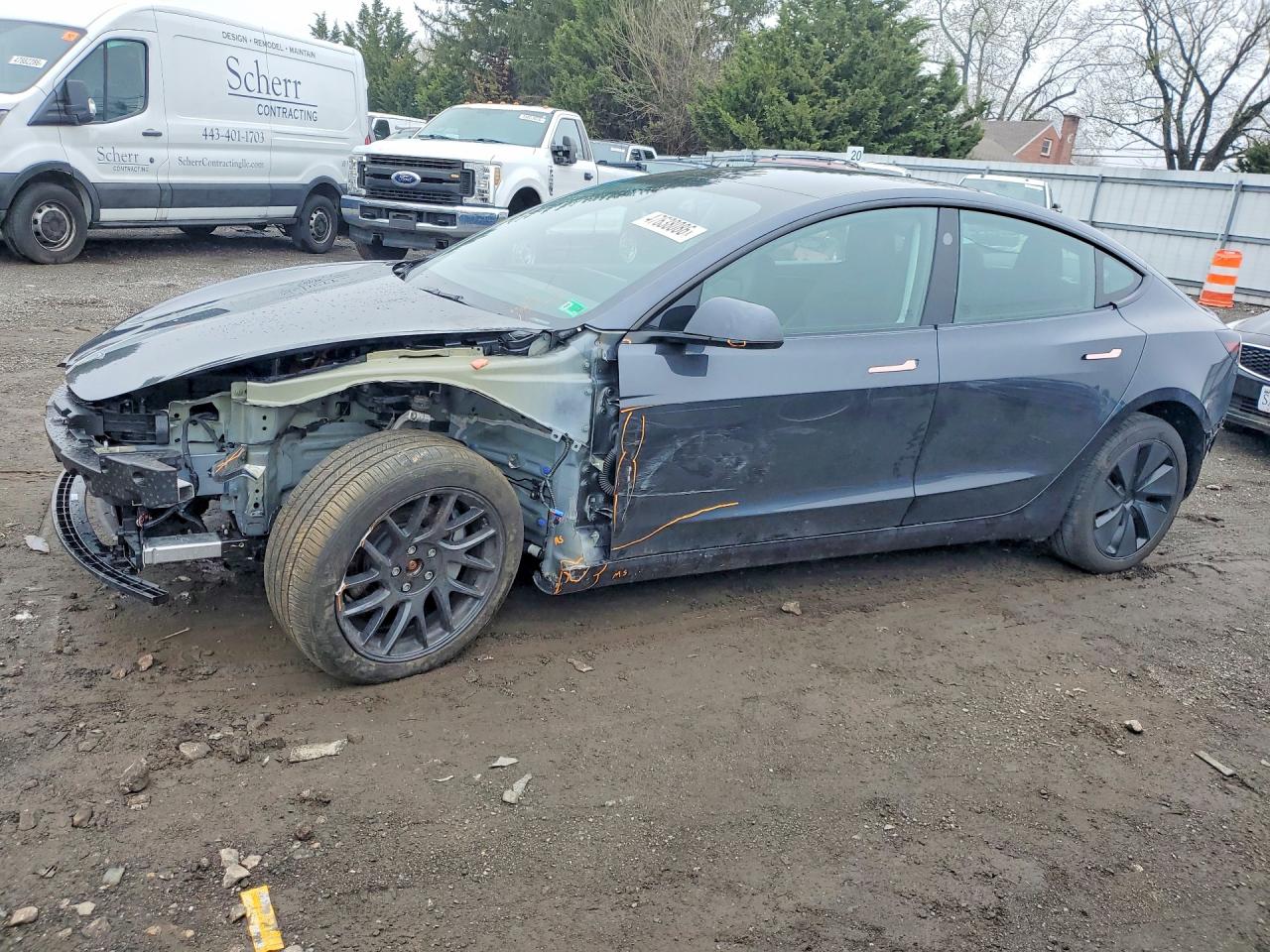 Salvage Tesla Model 3 Image