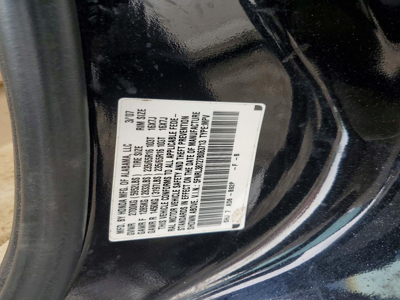 Honda Odyssey Exl