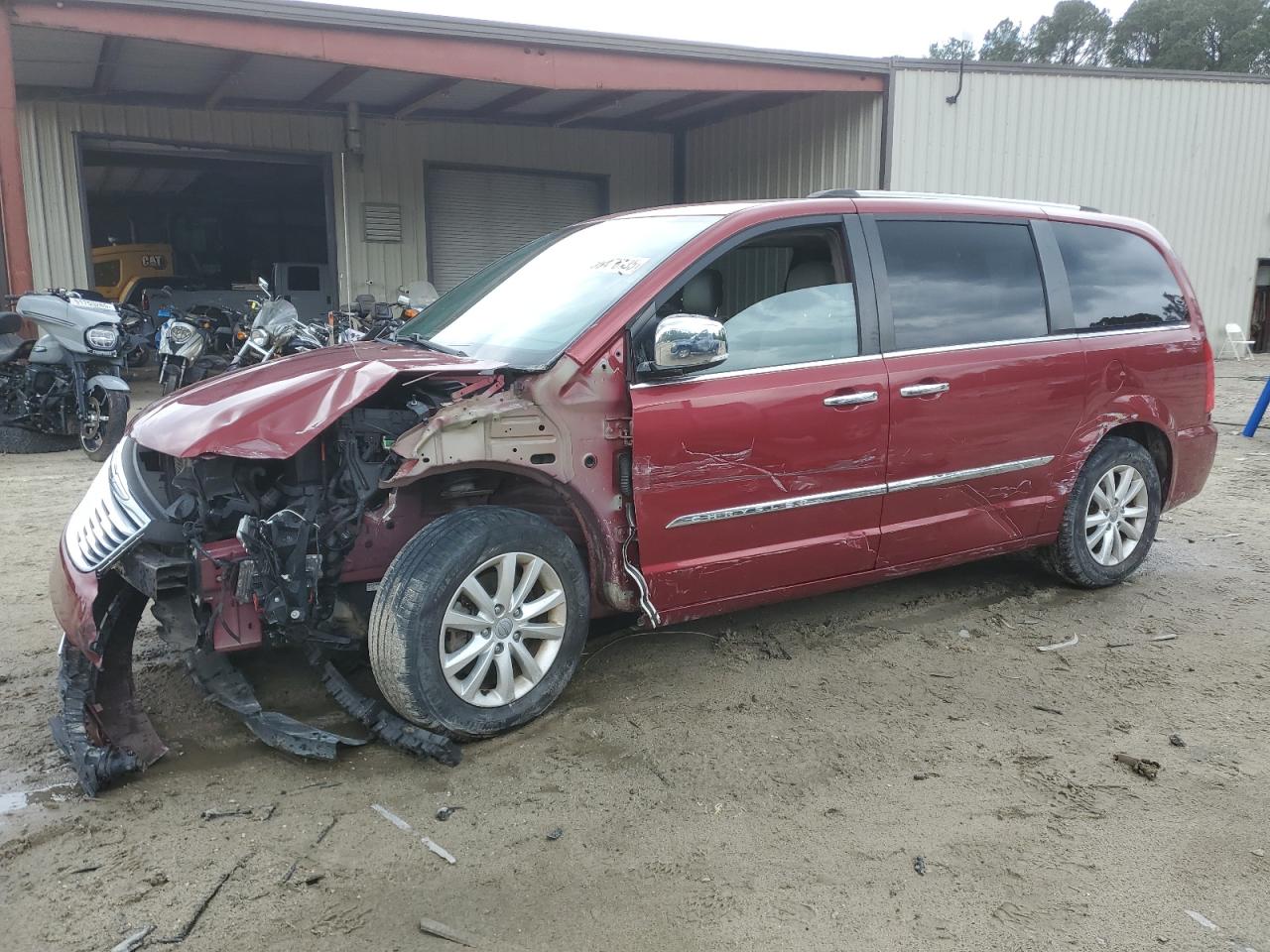 Salvage Chrysler Minivan Image