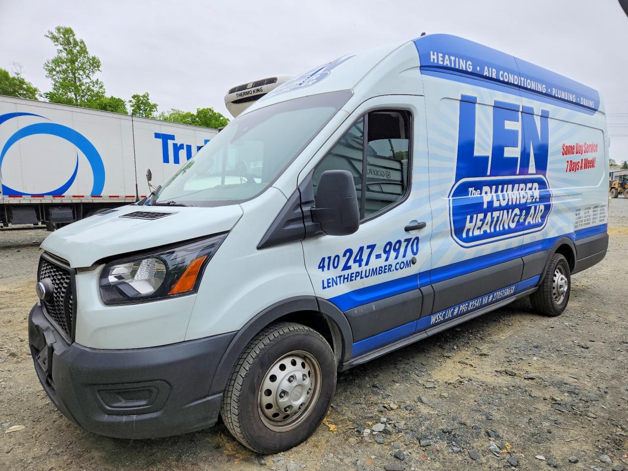 Salvage Ford Transit Image
