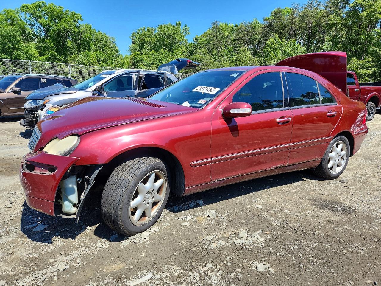 Salvage Mercedes-Benz C-Class Image