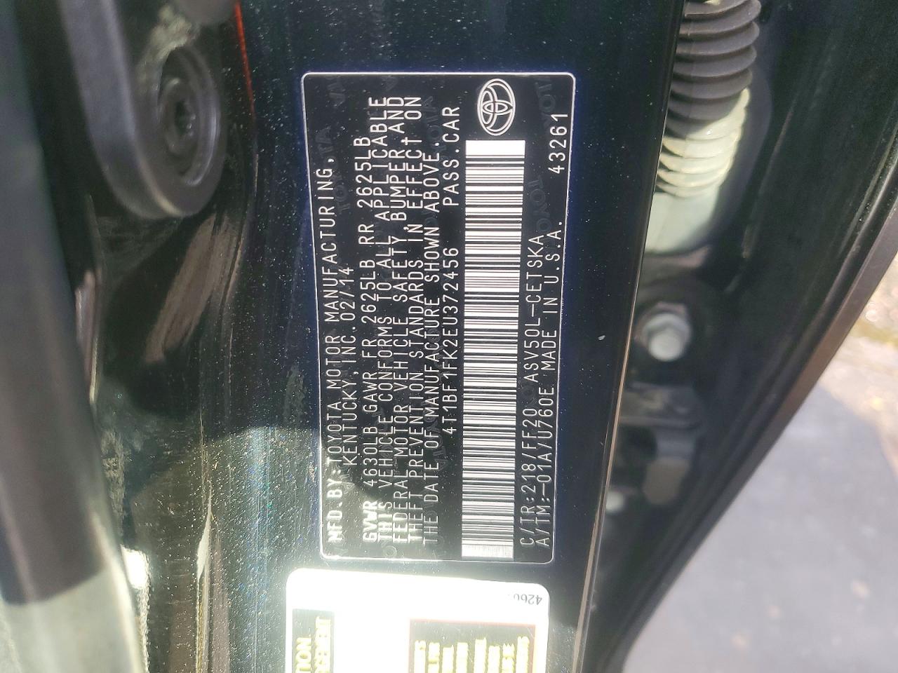 Toyota Camry Se Sport