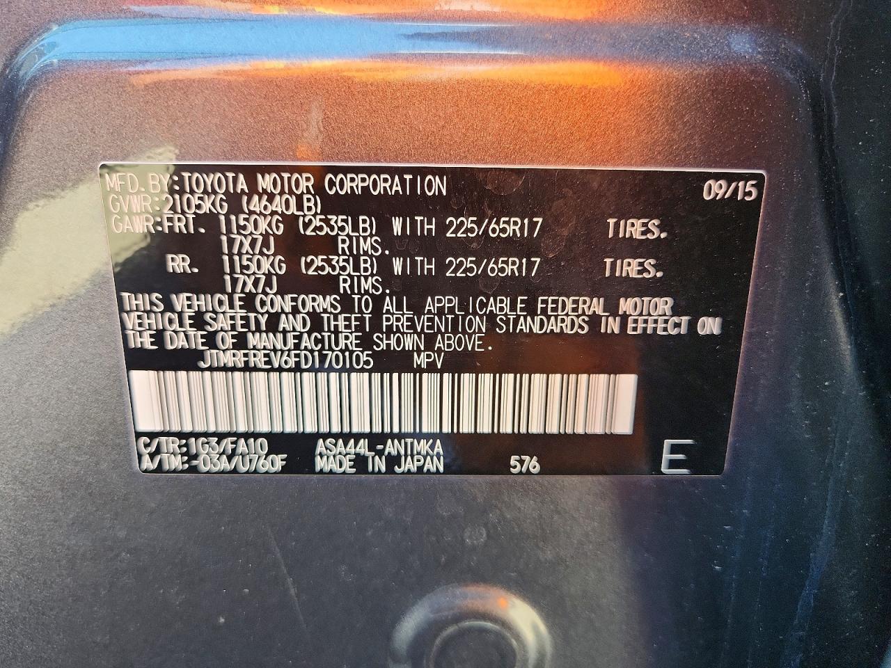 Toyota RAV4 Xle