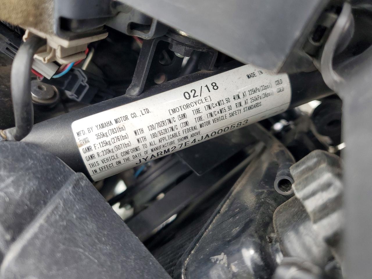 Yamaha Mt07 C
