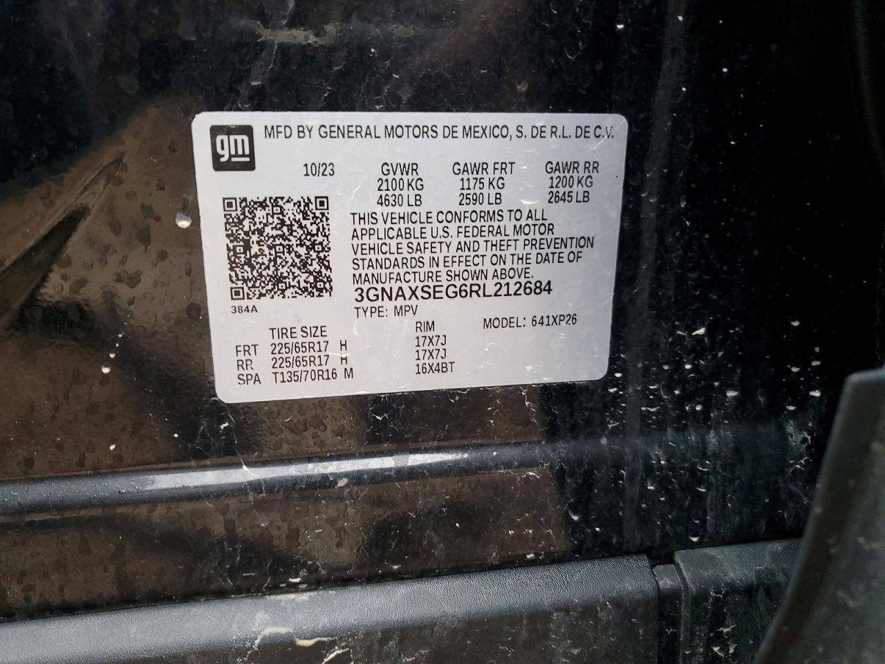Chevrolet Equinox Ls