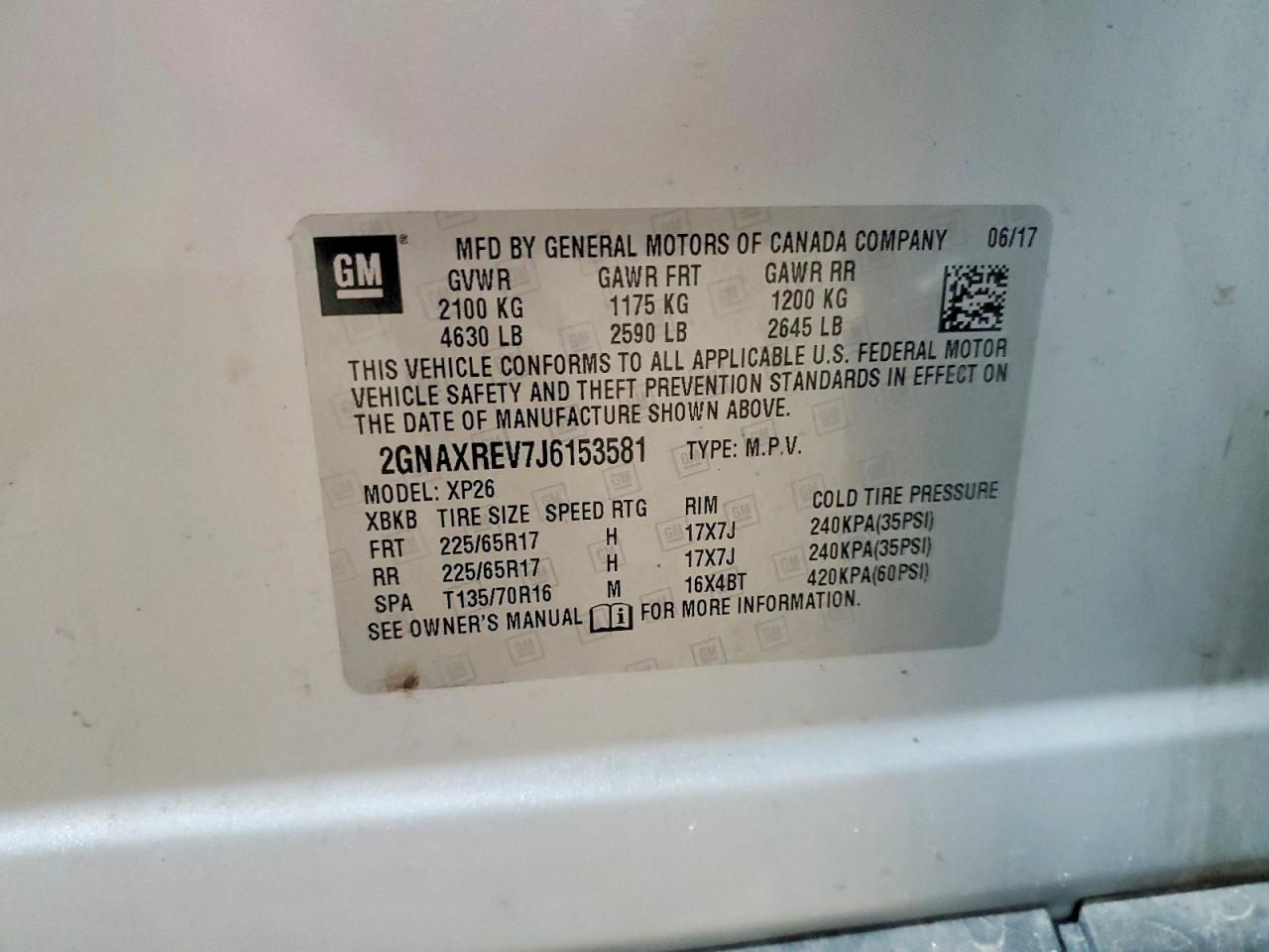 Chevrolet Equinox Ls