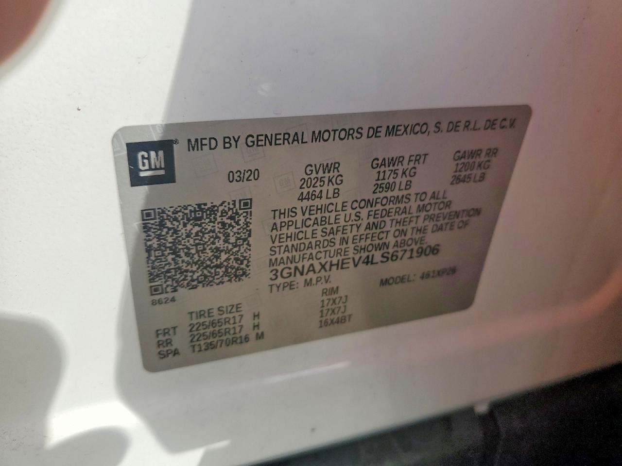 Chevrolet Equinox Ls