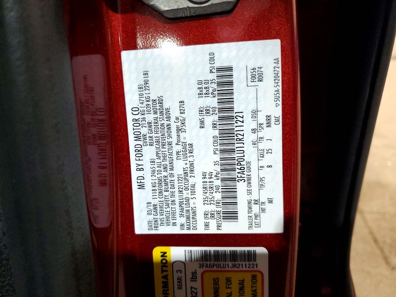 Ford Fusion Se Hybrid