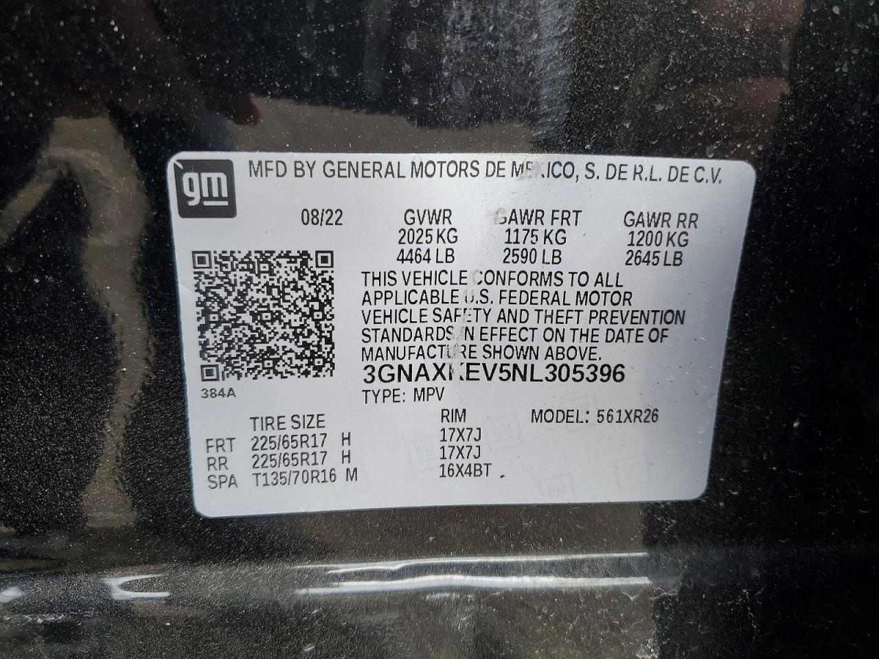 Chevrolet Equinox Lt