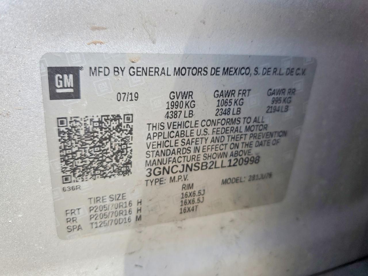 Chevrolet Trax Ls