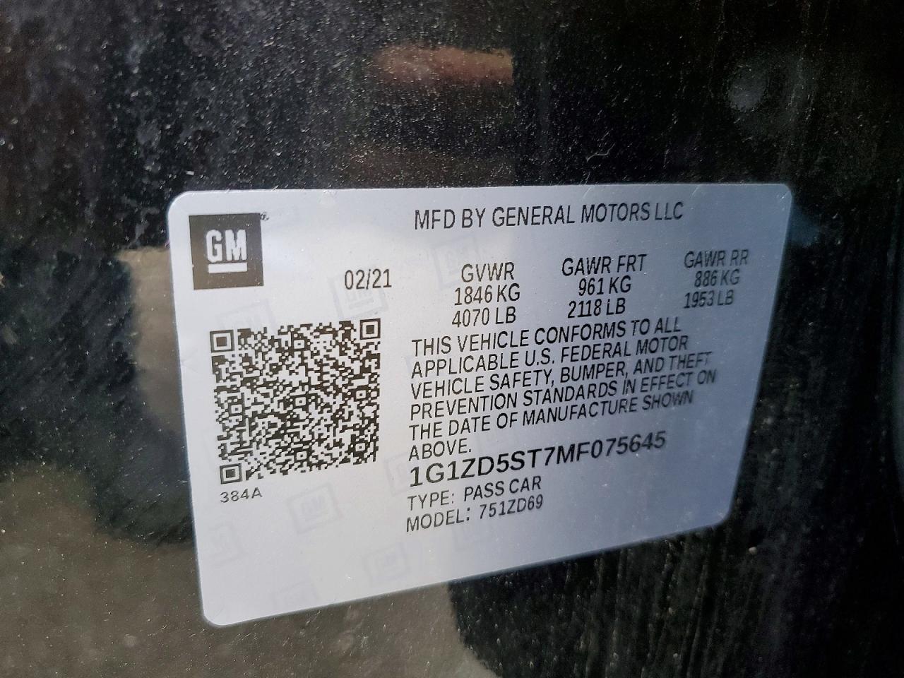 Chevrolet Malibu Lt