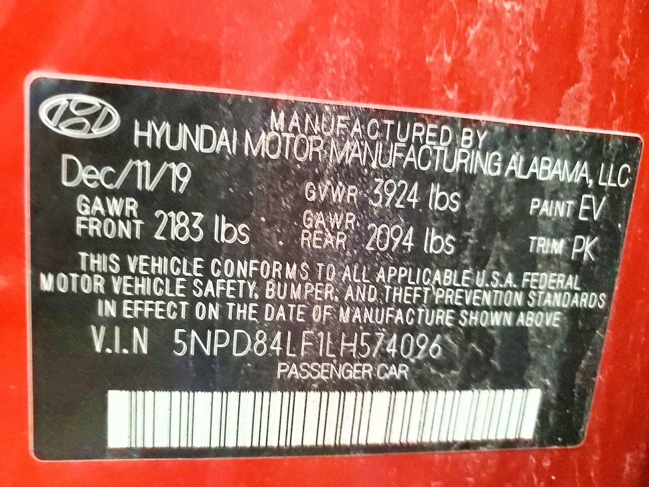 Hyundai ELANTRA Sel