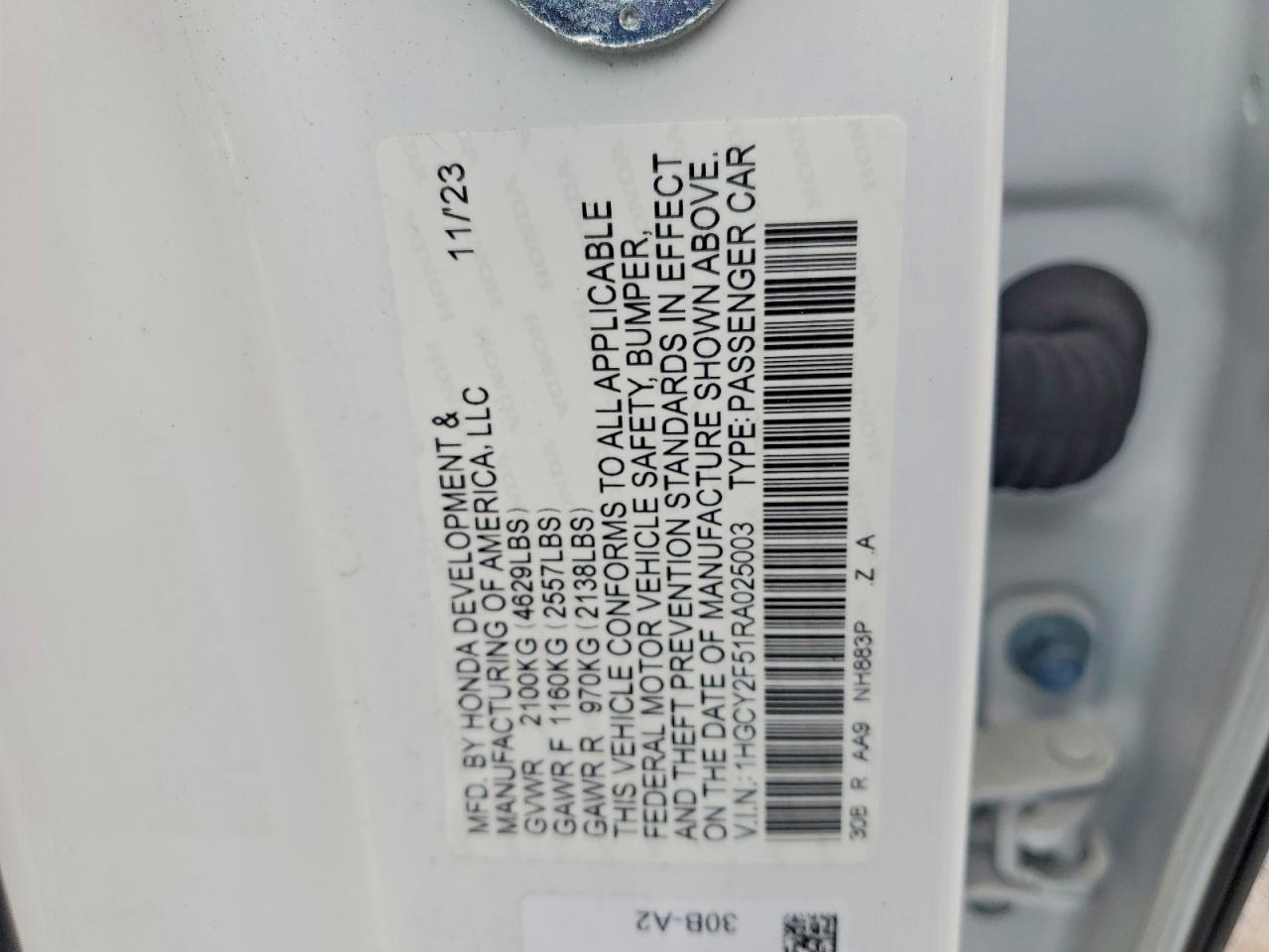 Honda Accord Hybrid Sport
