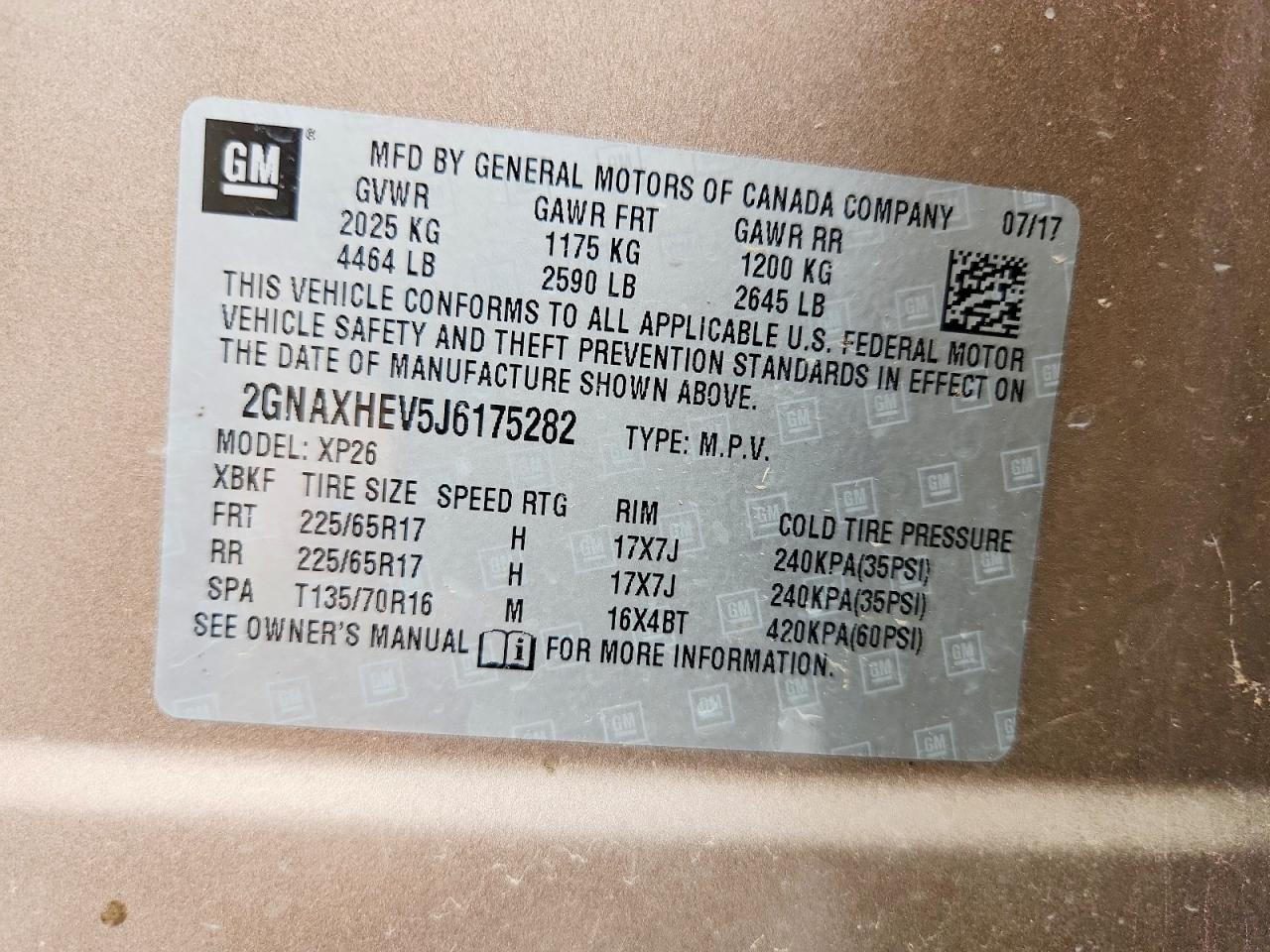 Chevrolet Equinox Ls