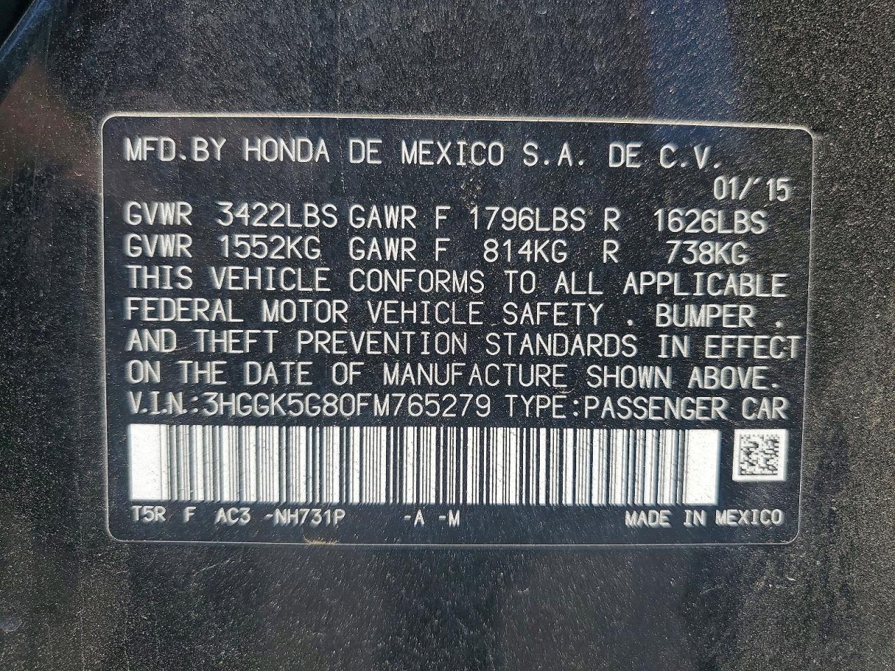 Honda Fit Ex