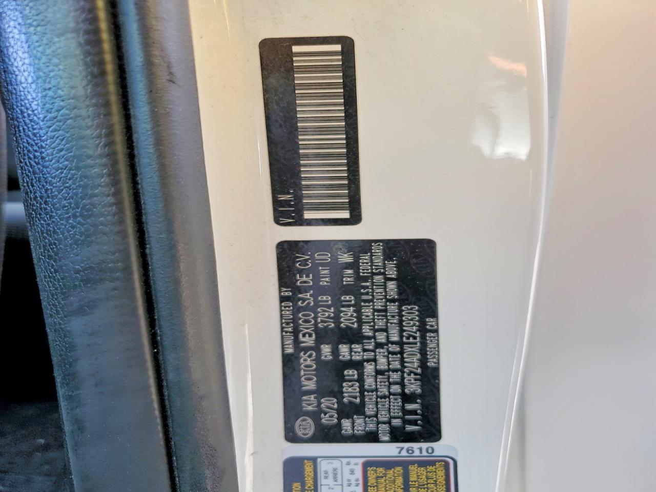 Kia Forte Lxs