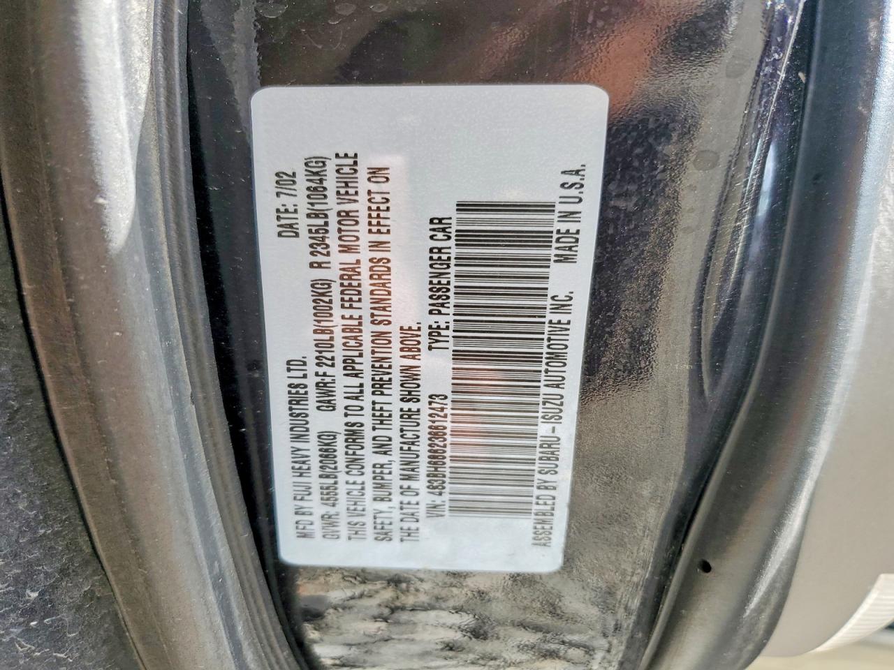 Subaru Legacy Outback Limited