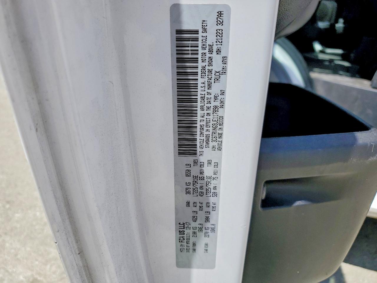 Ram Promaster 1500 Standard