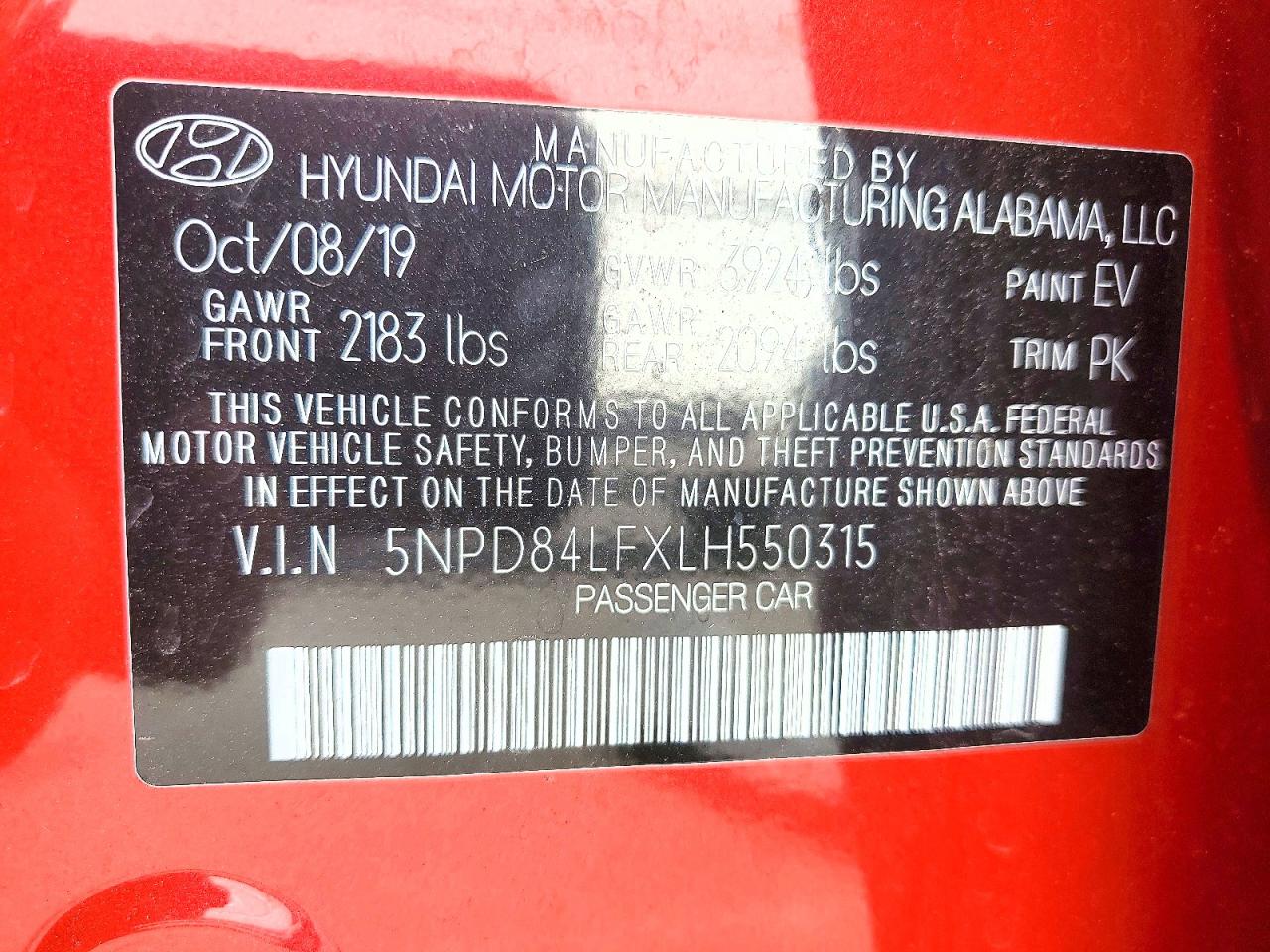 Hyundai ELANTRA Sel