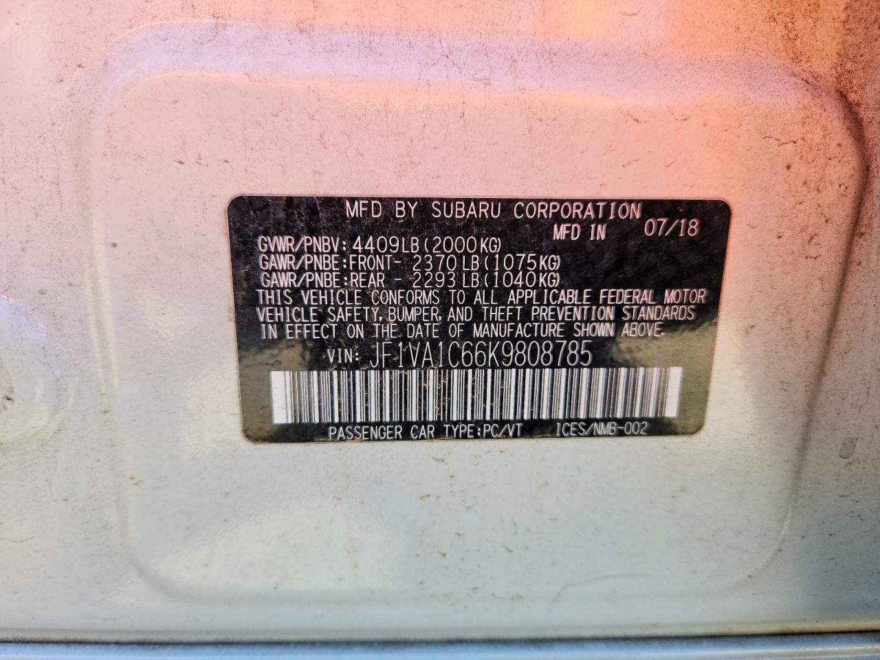 Subaru WRX Premium