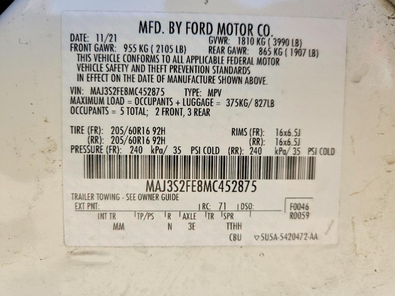 Ford EcoSport S