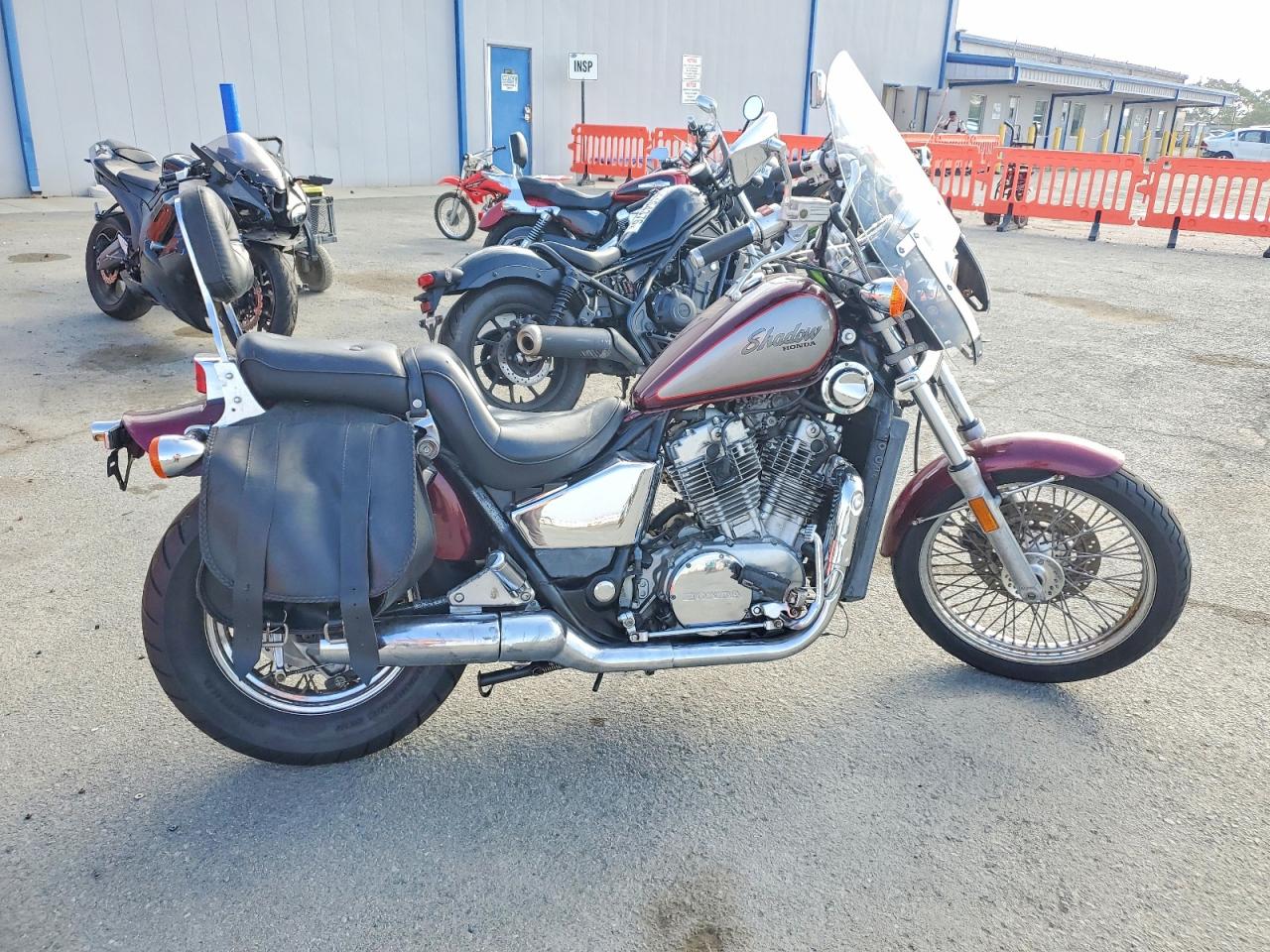 Salvage Honda Vt Cycle Image