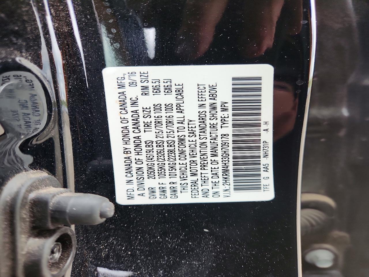 Honda Crv Lx