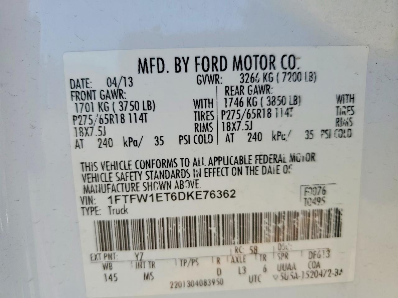 Ford F-150 Supercrew
