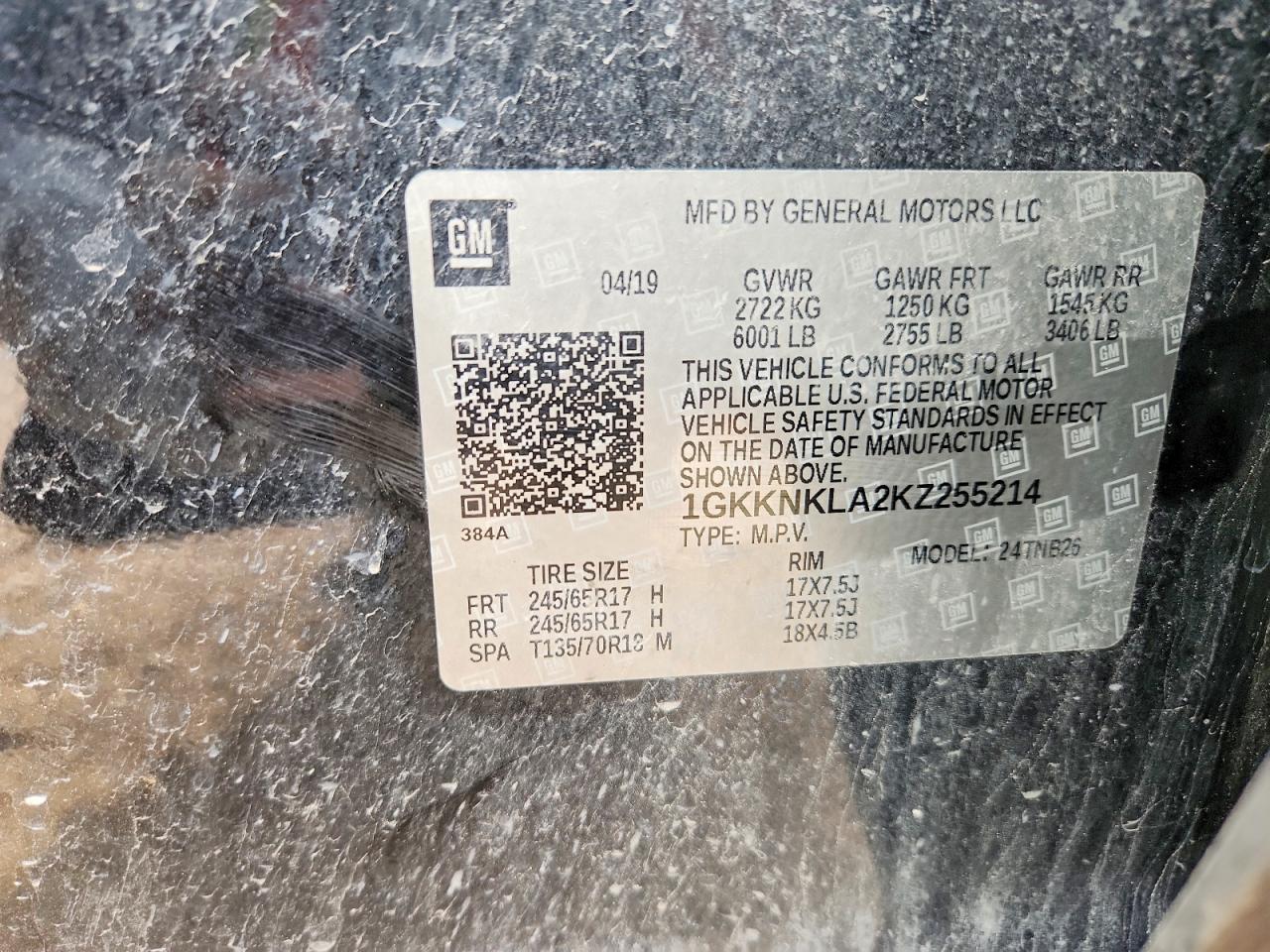 GMC Acadia Sle