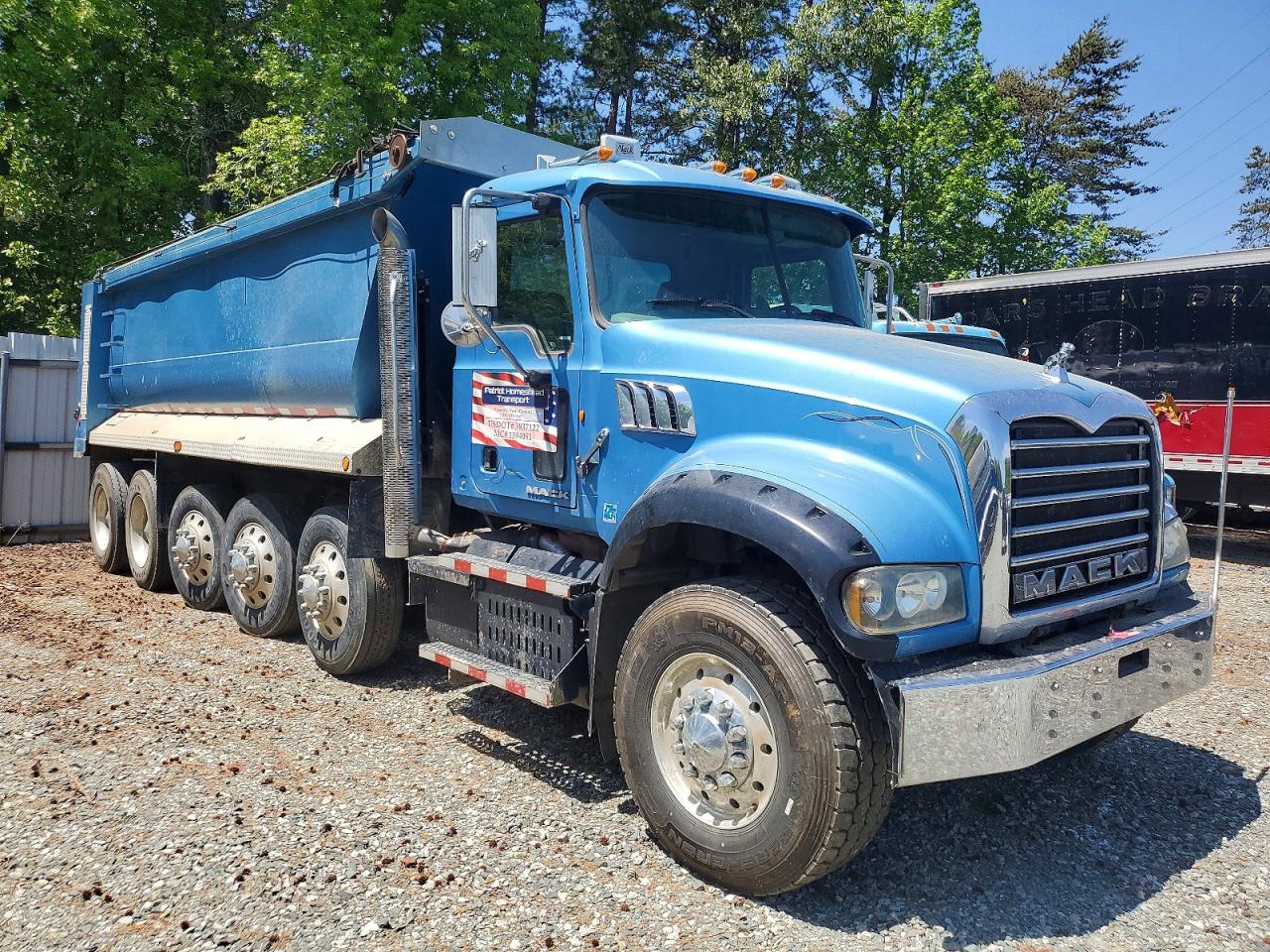 Salvage Mack Gu713 Image