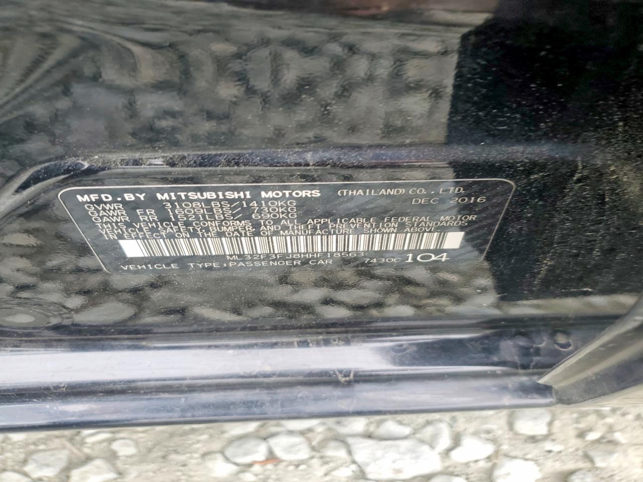 Mitsubishi Mirage G4 Es