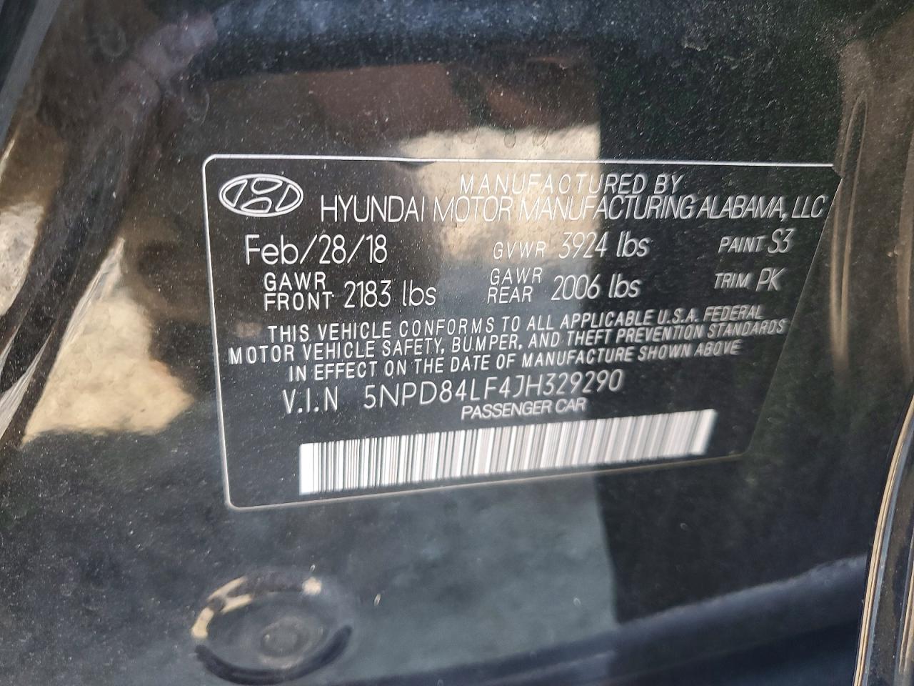 Hyundai ELANTRA Sel