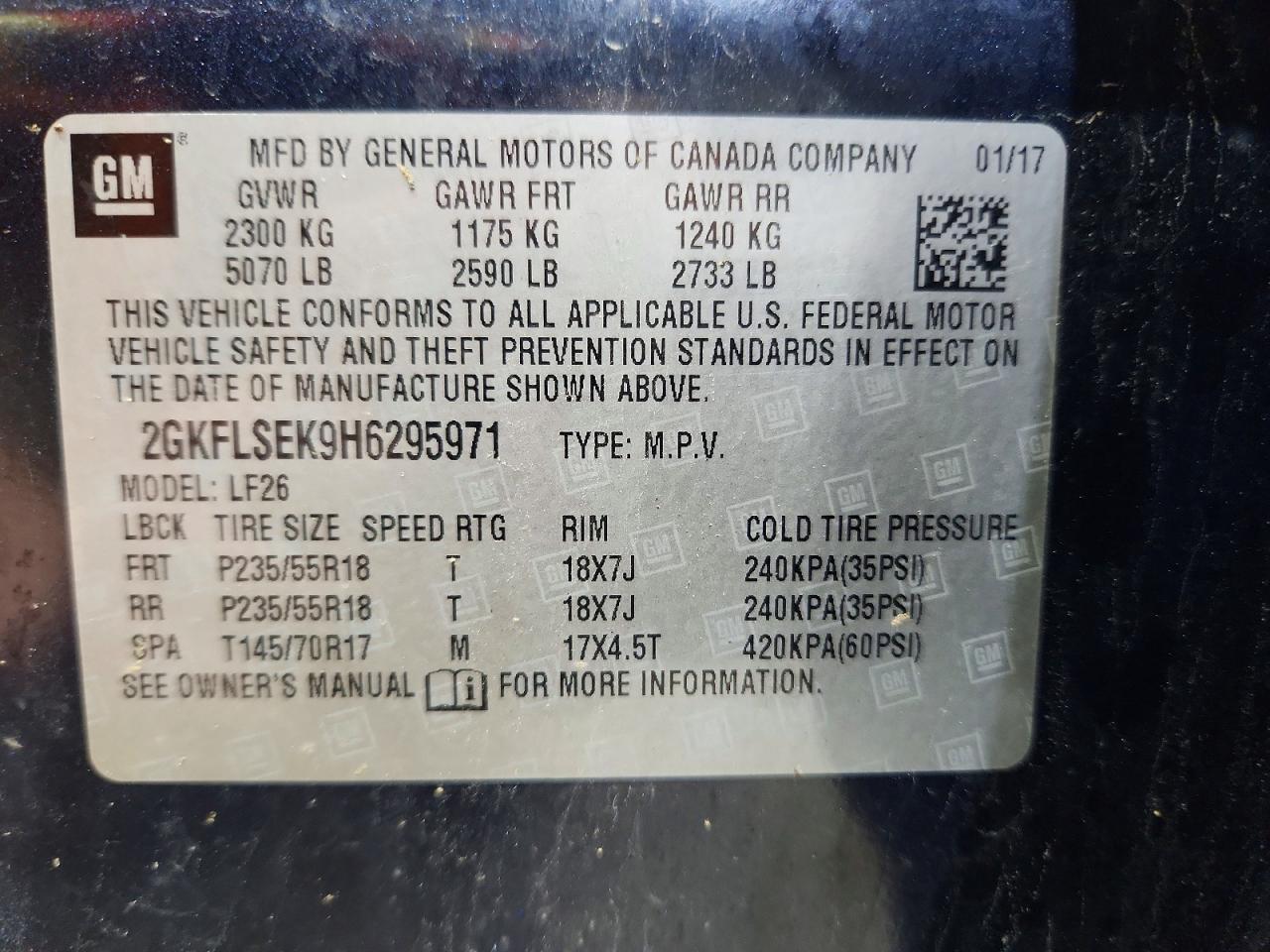 GMC Terrain Sle