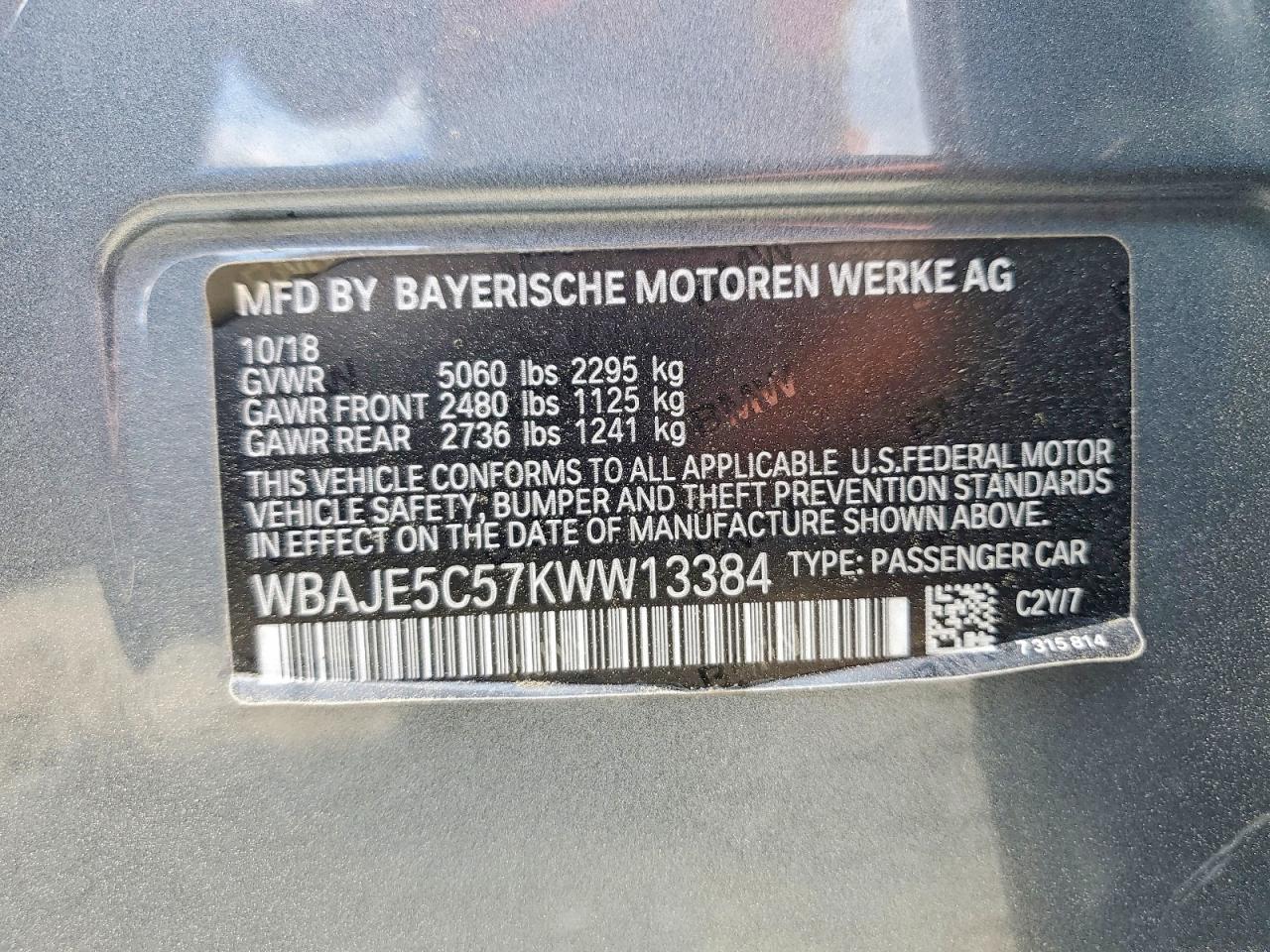 BMW 5 Series I