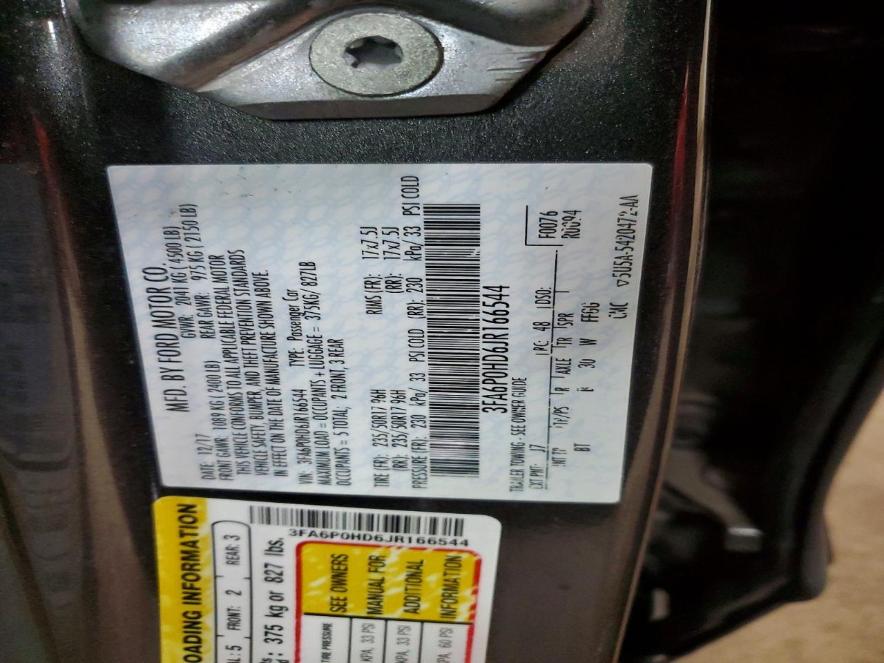 Ford Fusion Se